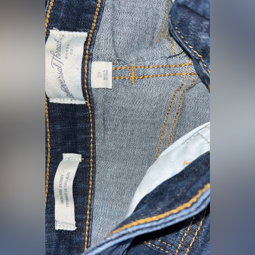 Universal Thread Dark Blue Denim Jeans - Picture 6 of 6